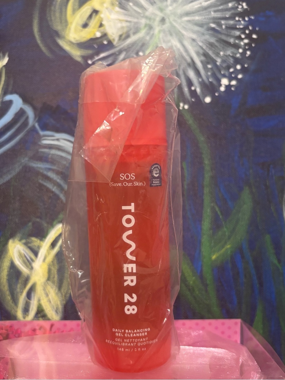 Tower 28 SOS Daily Balancing Gel Cleanser - Red